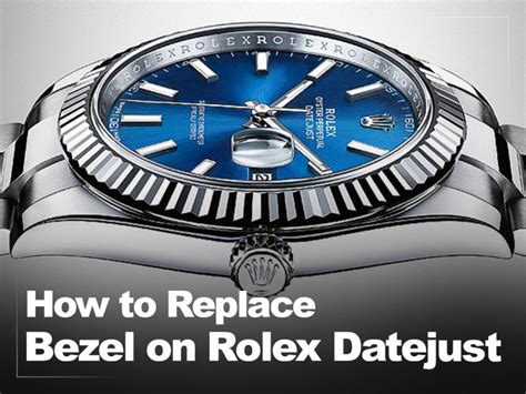 rolex datejust bezel replacement